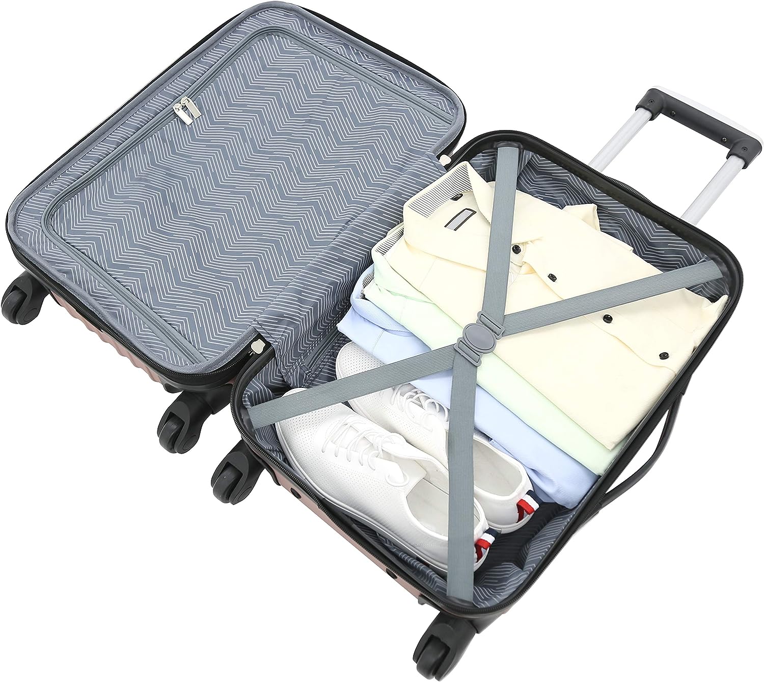 Travelers Club Midtown 4PC Luggage Set - Your Choice - Gallery 27