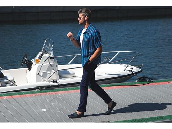 SWIMS Mens Loafers, Penny Boat & Deck