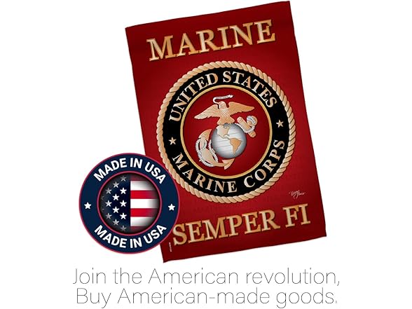 Marine Corps Garden Flag