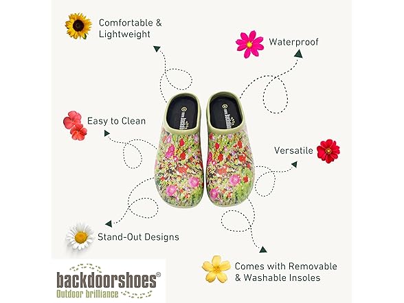 Backdoorshoes Waterproof Premium Garden