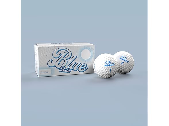 Blue Balls Premium LED Light Up Golf Balls