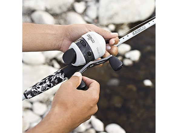 Zebco 33 Folds Honor Spincast Reel Rod Combo