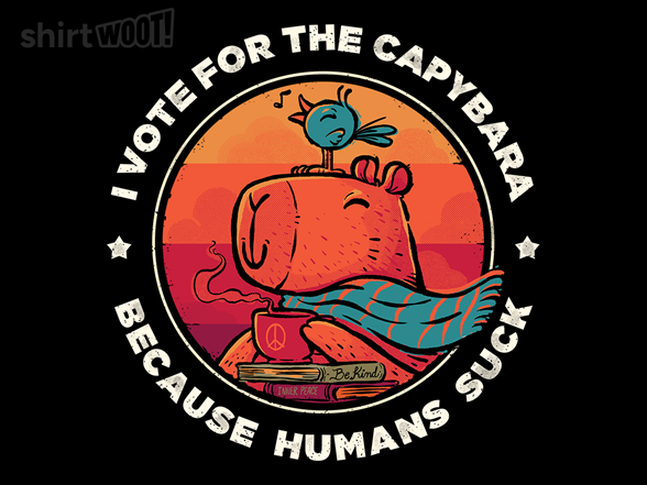 I Vote for the Capybara