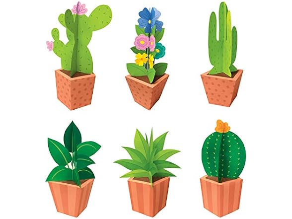 Creative Teaching Press Potted Plants (3D POP)