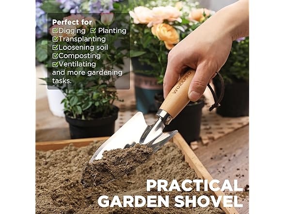 WORKPRO Garden Tool Set 3 Pcs Green