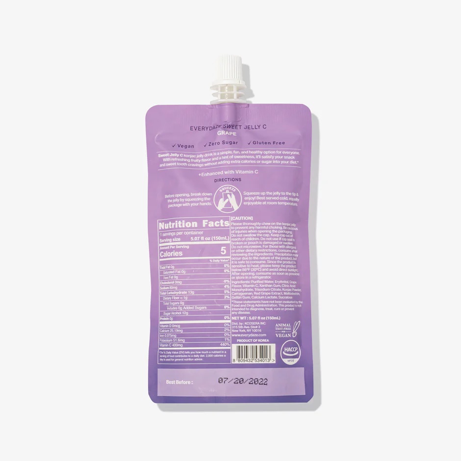 (20ct) EVERYDAZE Sweet Konjac Jelly Variety Pack - Gallery 25