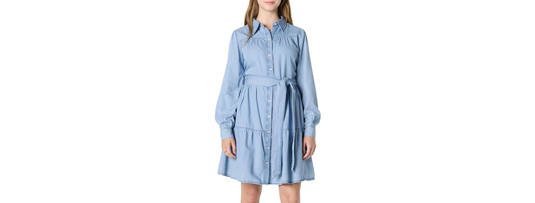 Amazon Essentials Women Chambray Shirtdress