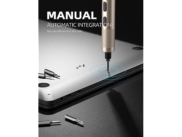 AmaLux Mini Electric Screwdriver Set, 37 Self-