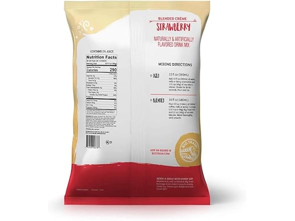 Big Train - Strawberry - 3.5 lb