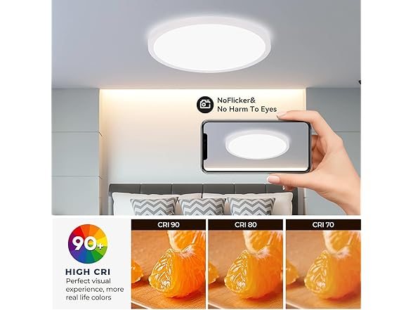 RGZZUP  8Pack LED Ceiling Light
