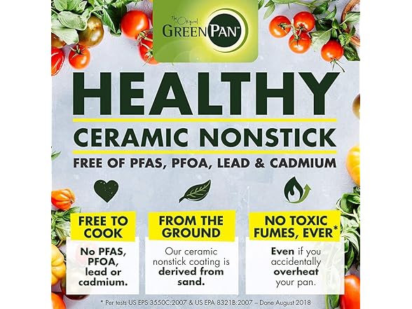 GreenPan Levels Stackable Hard Anodized Frying Pan Set