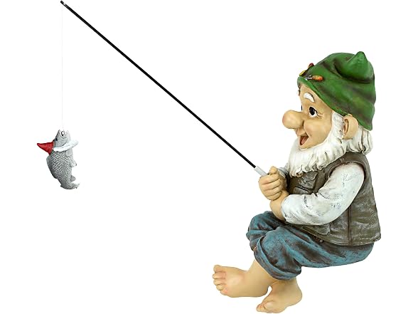 Design Toscano Ziggy Gnome 9in