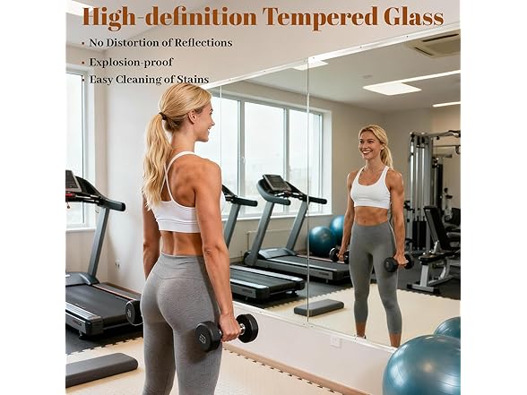 VooBang home gym mirror