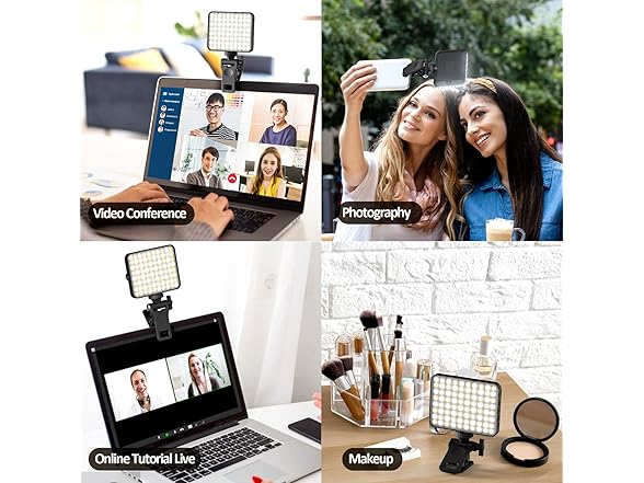 Rechargeable Selfie Light & Phone Light Clip
