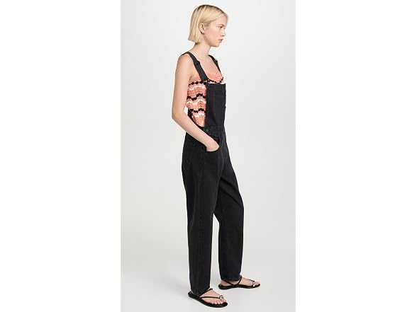 Free People Women (XL) Ziggy Overalls