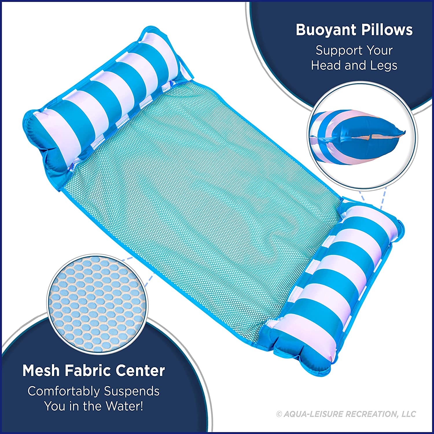 Aqua Original 4-in-1 Monterey Hammock Float - Gallery 12