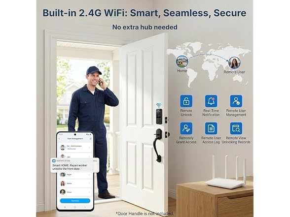 RUIKANG POWER WiFi Smart Door Lock - Gallery 4