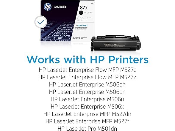 HP CF287X High Yield Toner Cartridge Black