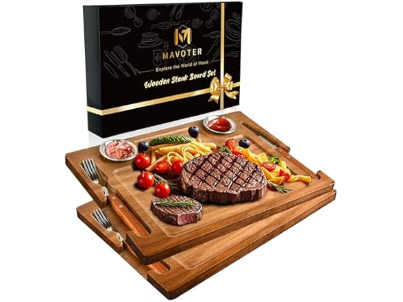 Wooden Serving Plates