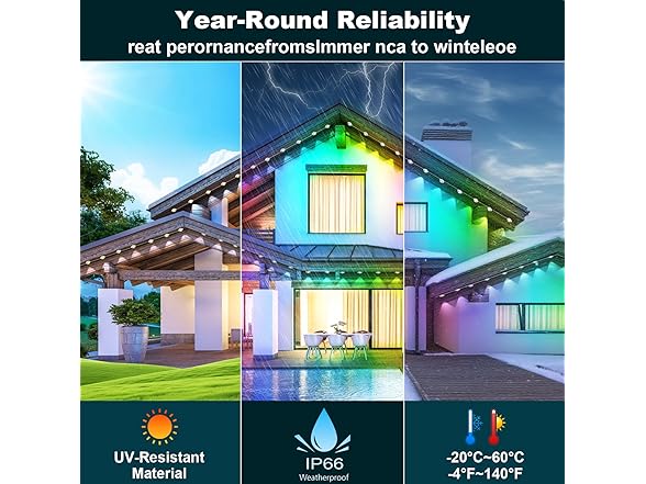 INZIDOL Permanent Outdoor Lights | Smart