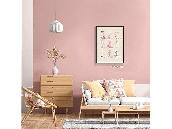 mifyuibytr Preppy Cowgirl Boots Print