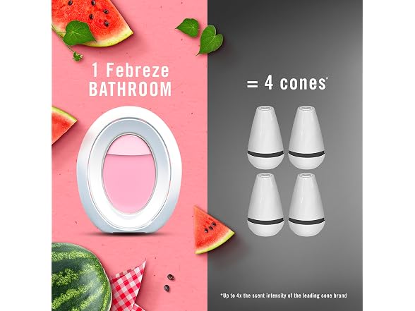 Febreze Lilac and Watermelon Air Fresheners 4ct
