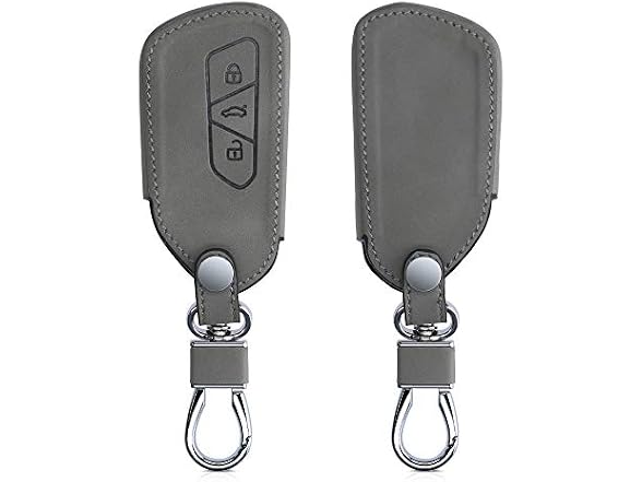 kwmobile Key Cover Compatible with VW Golf 8 Grey