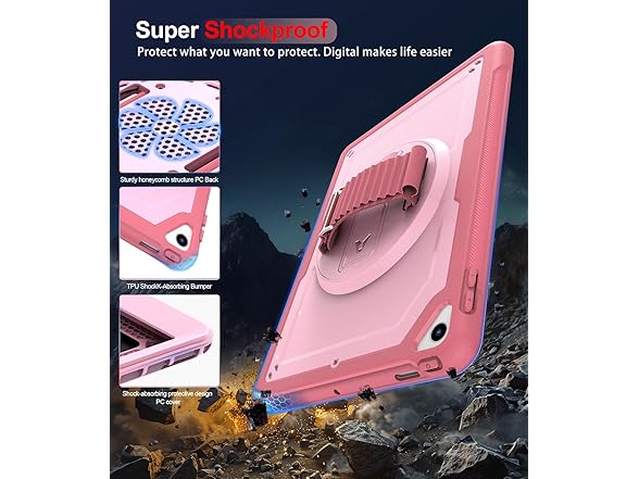 Ambison Case for iPad 9th/8th/7th Gen