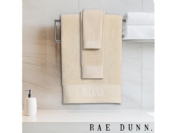 Rae Dunn 6pc Towel Set