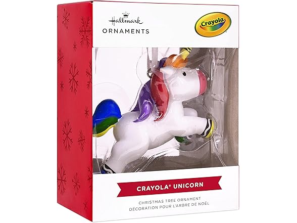 Hallmark Crayola Unicorn Ornament