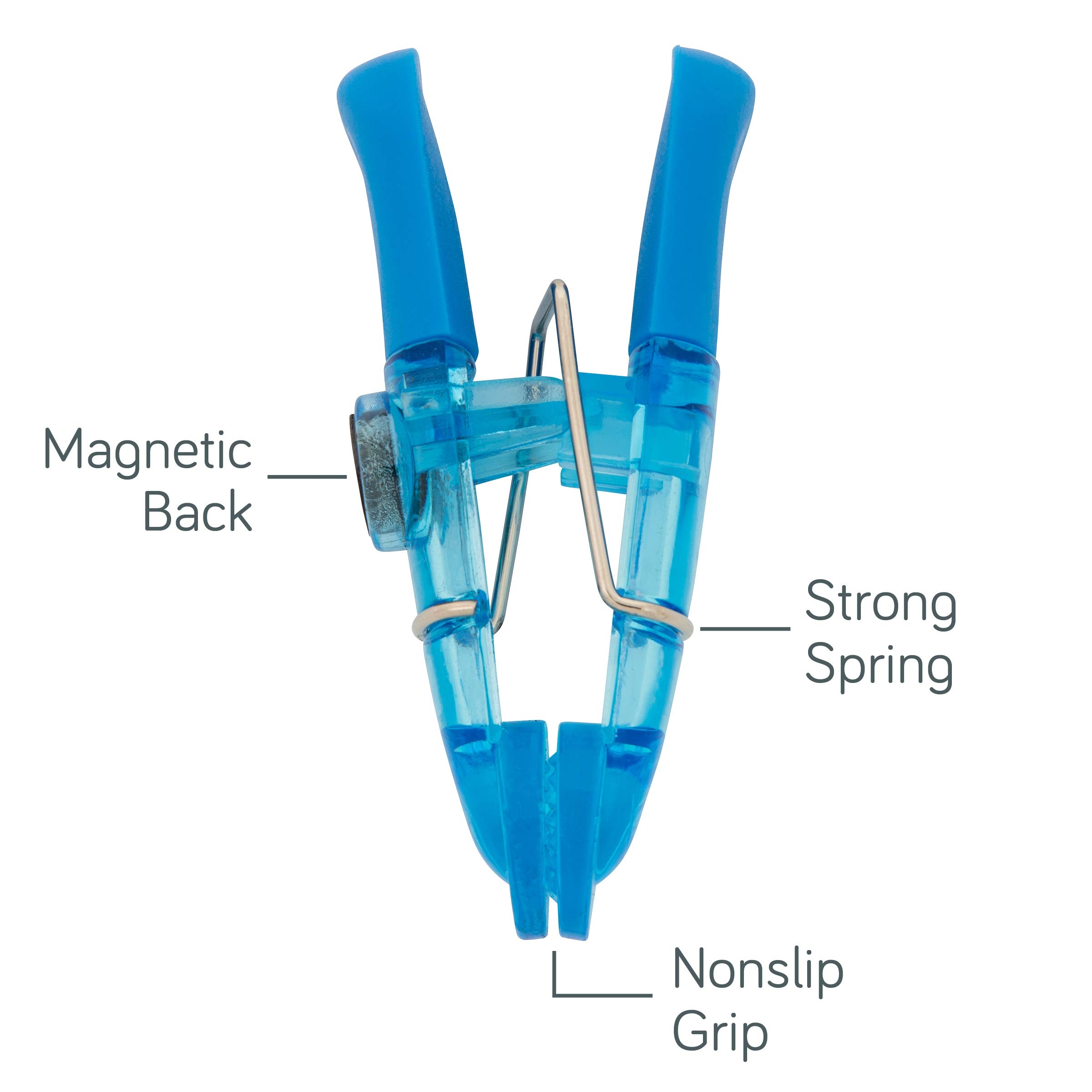 Set of 7 Magnetic Multipurpose Bag Clips - Gallery 12
