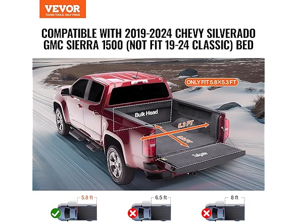 VEVOR Truck Bed Cover