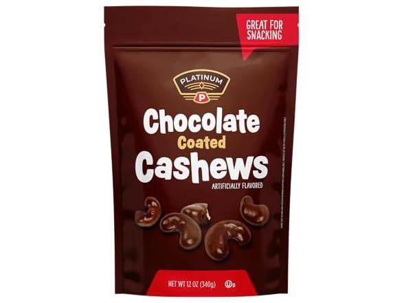 Platinum - Chocolate Coated Cashews, 12-oz.