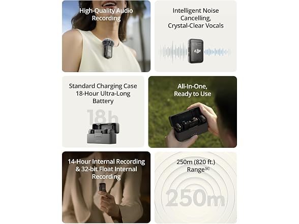 DJI Mic 2 All-in-one Wireless Microphone