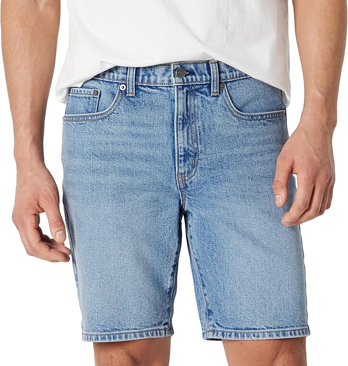 Amazon Essentials Mens Heavyweight Stretch StraightFit Jean Shorts - Gallery 8
