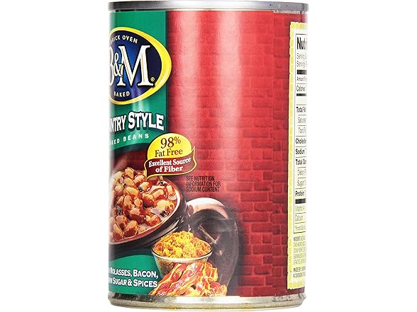 1CT B&M Country Baked Beans, 16 oz