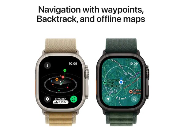 Apple Watch Ultra 2 Titanium Case (2024) - (Certified Preowned)