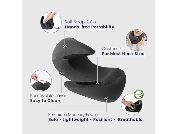 Dream Valley Cooling Travel Pillow