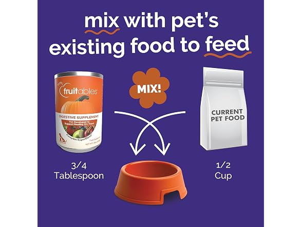 Fruitables Pumpkin Pet Digestive Supplement, 15 oz.