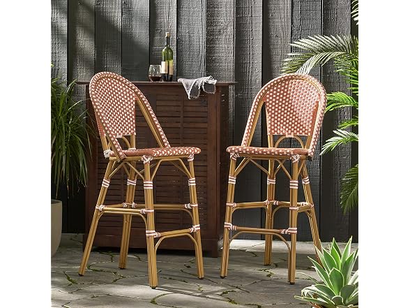 Christopher Knight Outdoor Bistro Barstools
