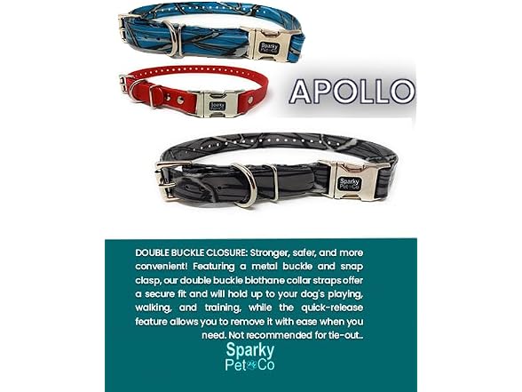 Sparky Pet Co Apollo E-Collar Replacement Strap