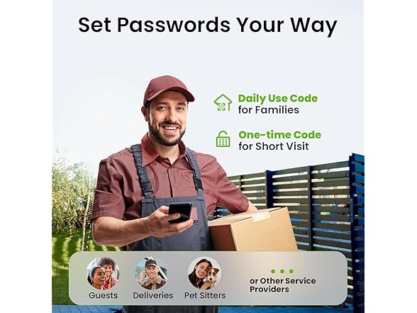Ghome Smart Deadbolt Lock for Front Door