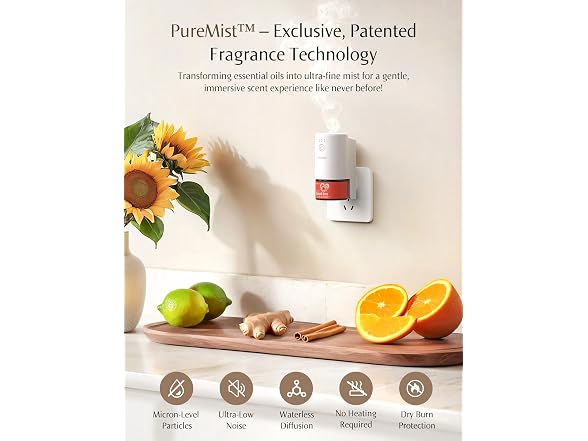 SenseFlow Waterless Essential Oil Diffuser