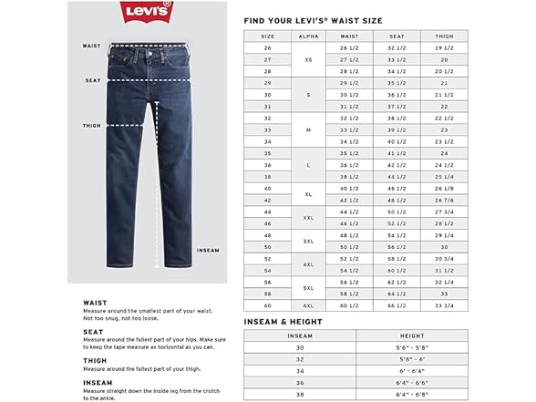 Levi's Men's 505 Regular Fit Jeans
