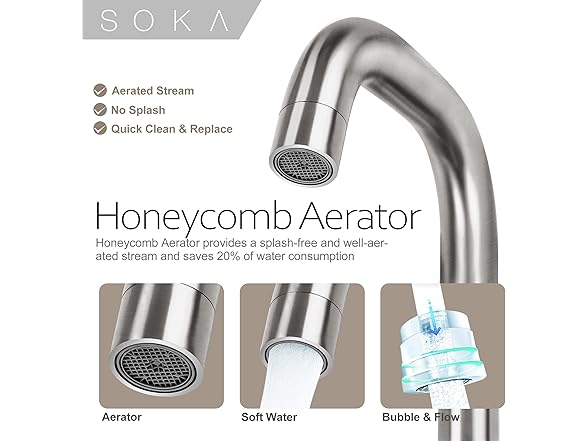 8-16" Bathroom Faucet Brushed Nickel