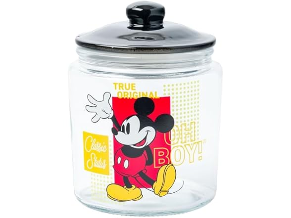Silver Buffalo Disney Mickey Mouse Classic Cookie Jar