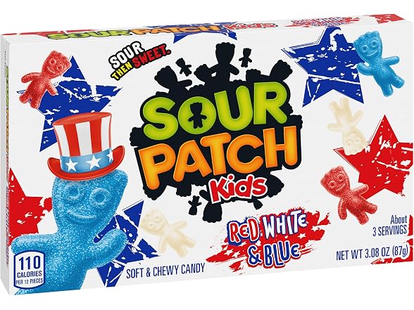 Sour Patch Kids | Red White & Blue