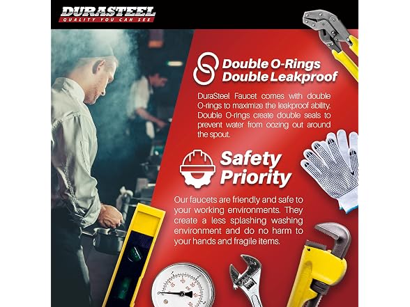 DuraSteel Commercial Hand Sink Faucet