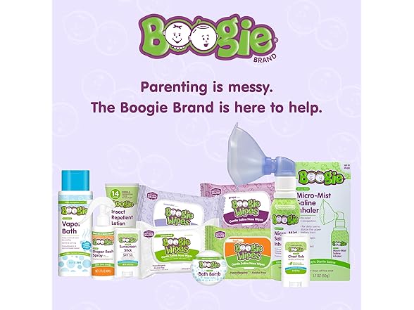 Boogie Antibacterial Hand Wipes 100ct 5pk