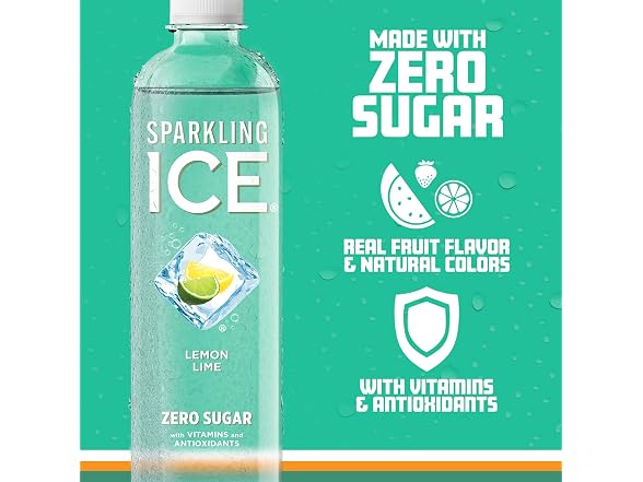 Sparkling Ice, Lemon Lime Sparkling